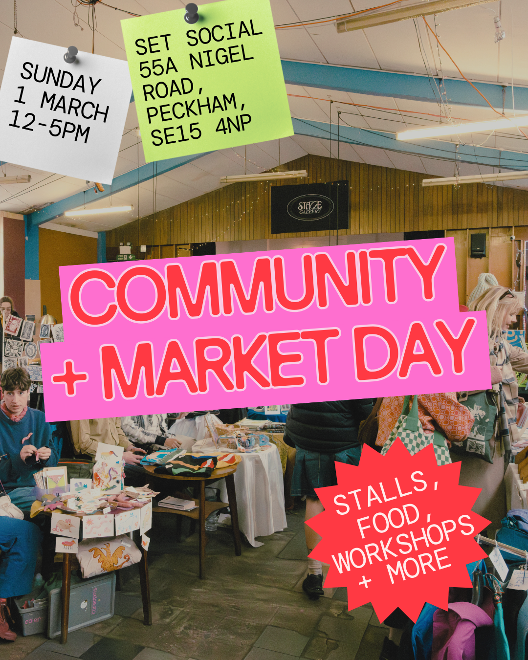 SET Social March Community Day and Market