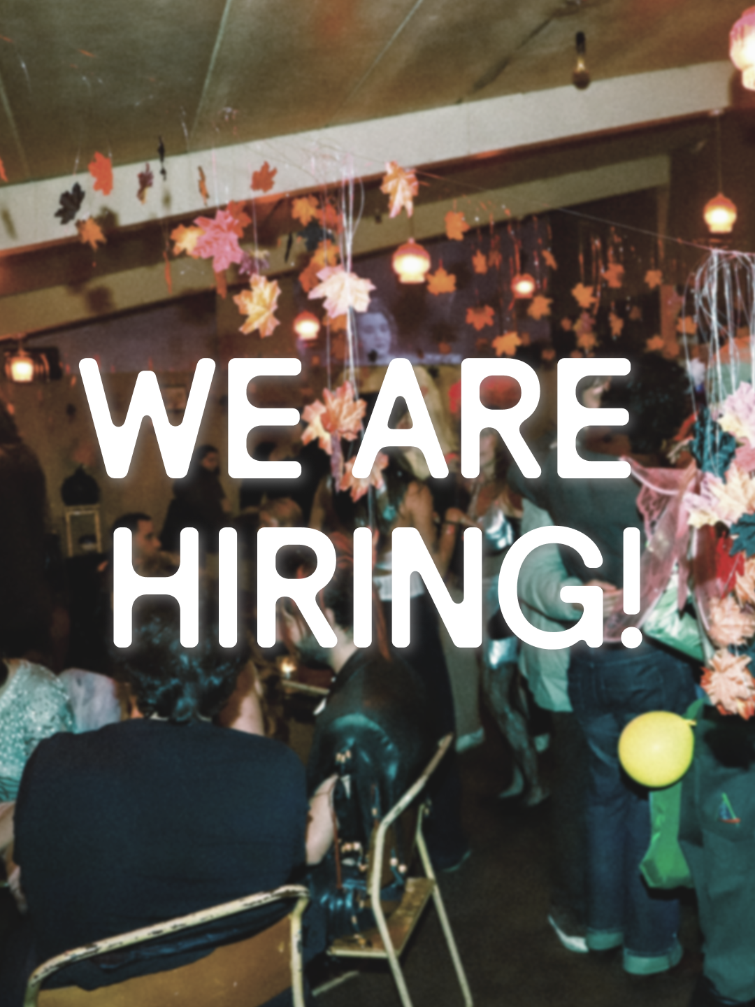 Job opportunity: Venue Manager (SET Social)