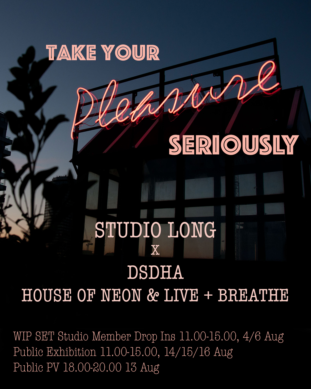 Take Your Pleasure Seriously