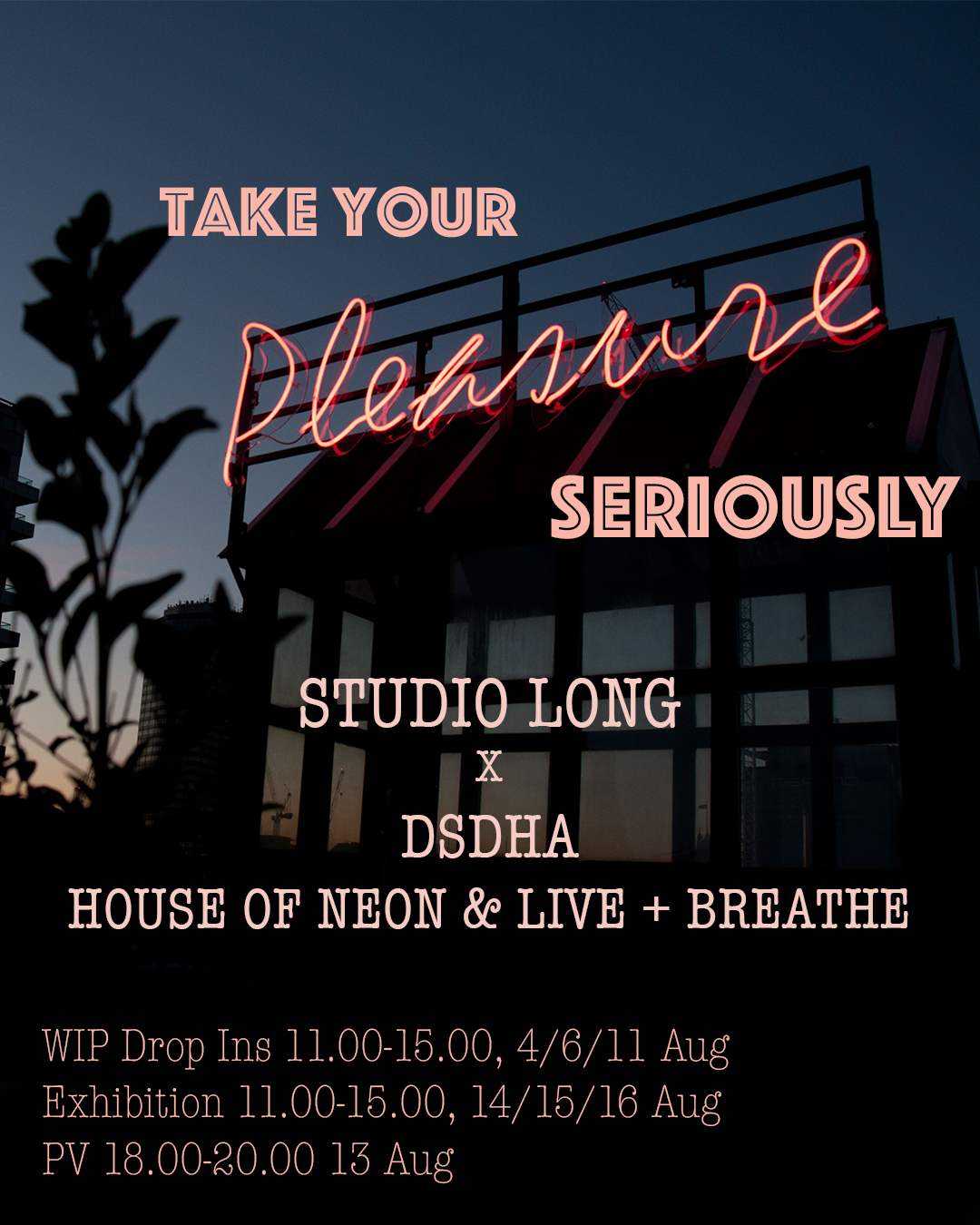 Take Your Pleasure Seriously