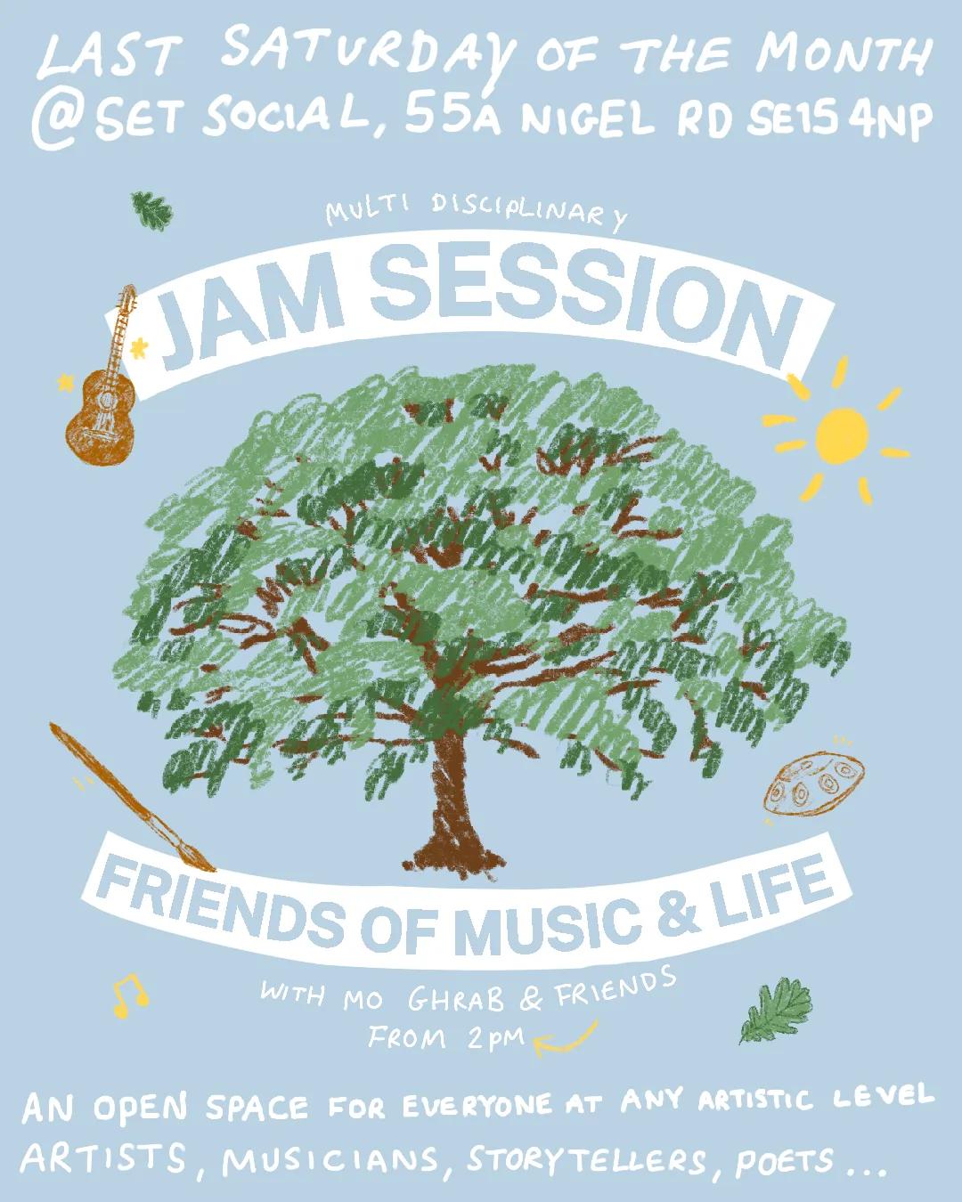 Friends of Music and Life Jam Session