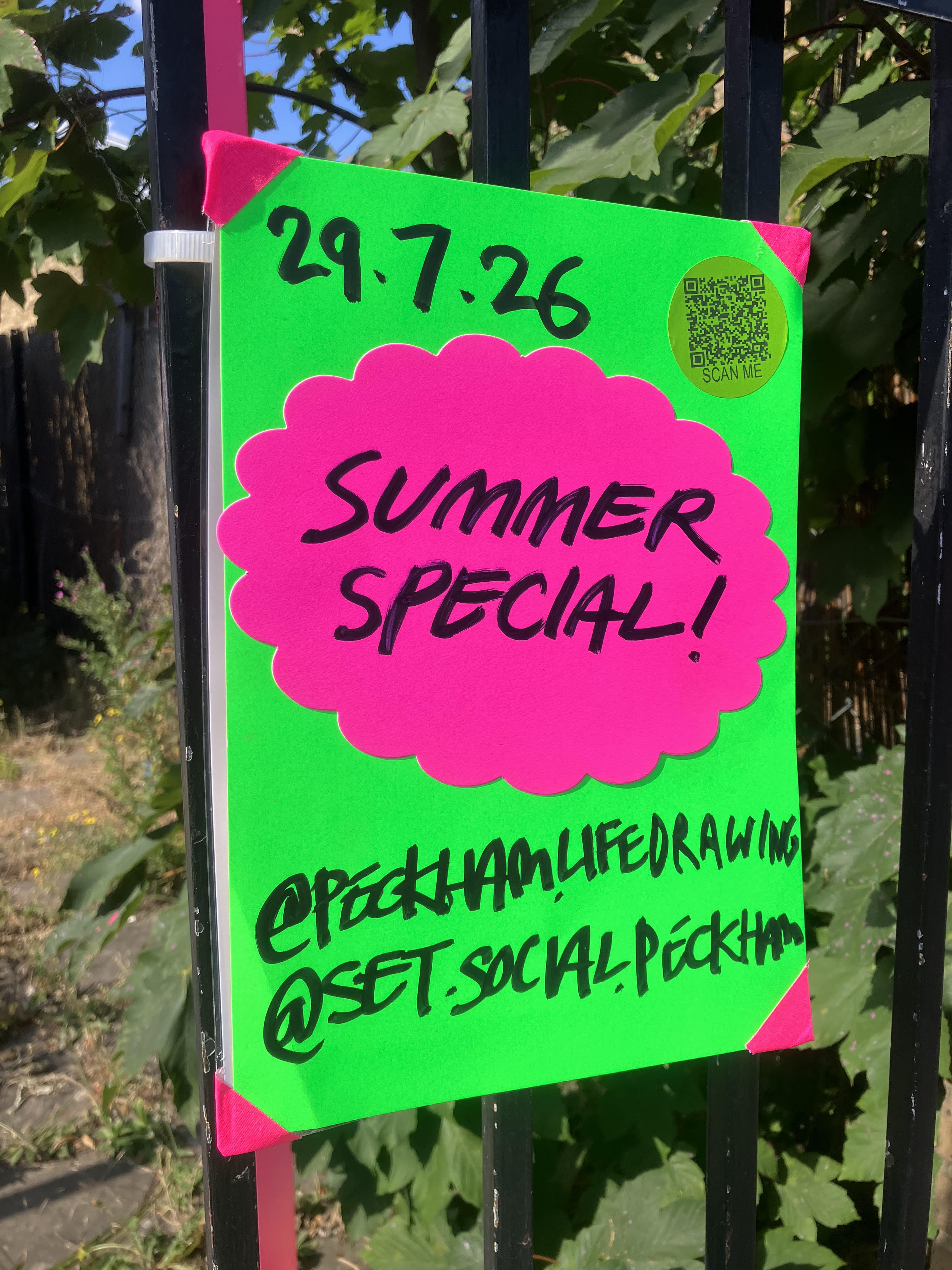 Peckham Life Drawing Bumper Fun Summer Special