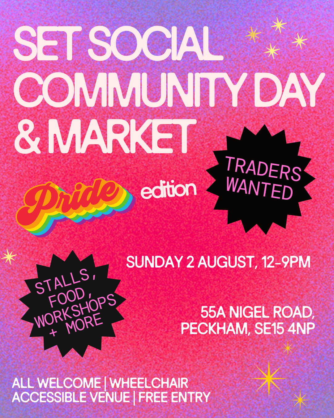 SET Social Community Day & Market - Pride Edition