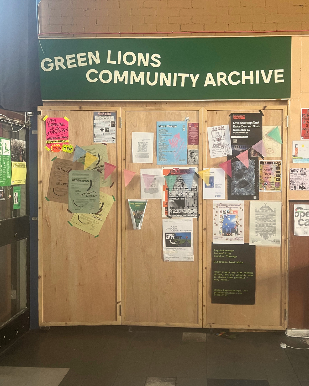 Green Lions Community Archive opens at SET Social